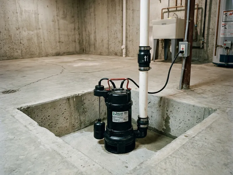 Sump Pump Installation Plumber in Frost, TX